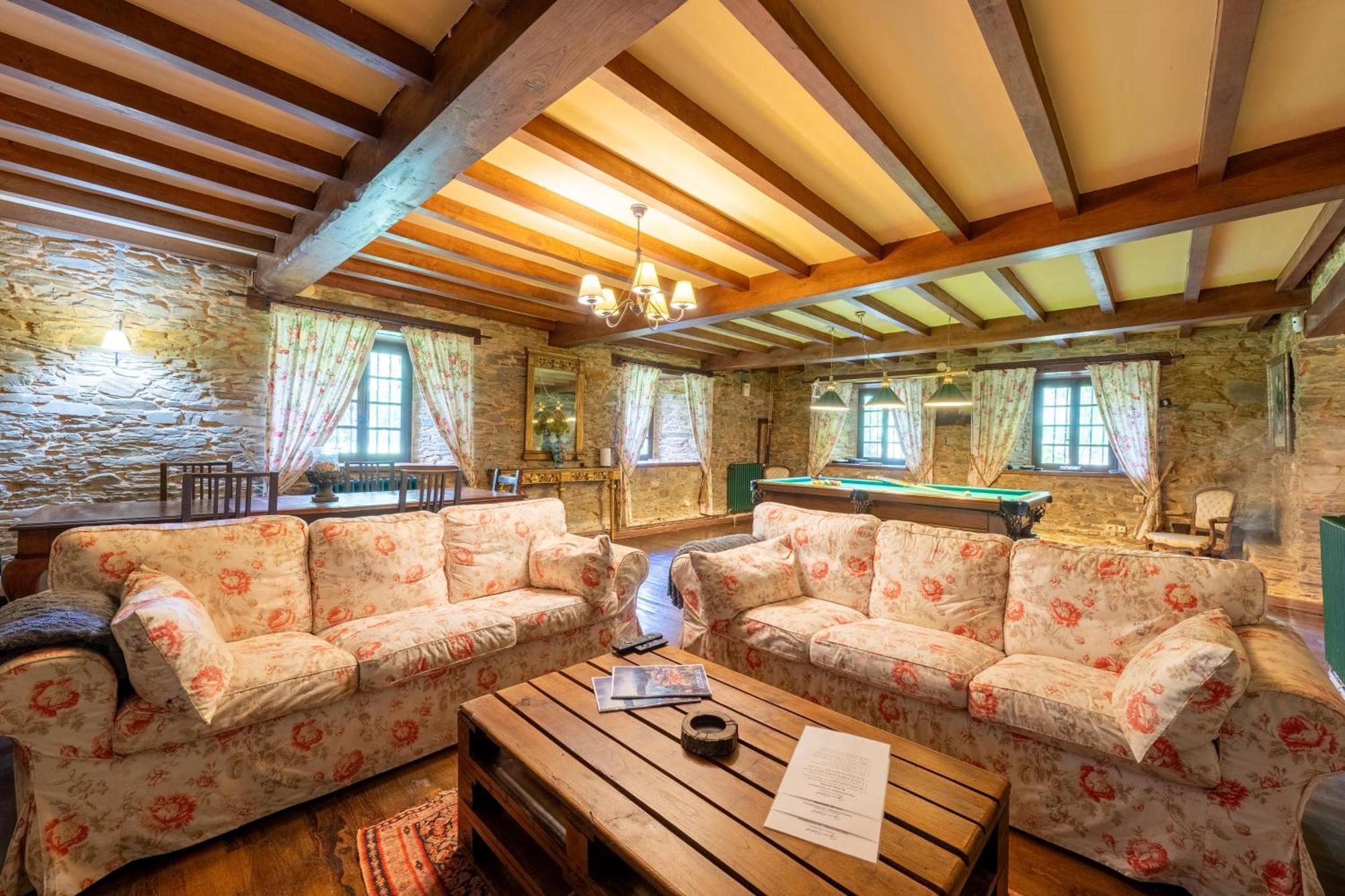 Villa En Asturias Con Cine, Piscina, Bbq, Juegos, 14 Pax Cobre Экстерьер фото