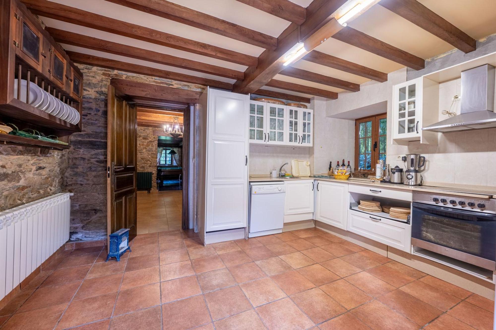 Villa En Asturias Con Cine, Piscina, Bbq, Juegos, 14 Pax Cobre Экстерьер фото